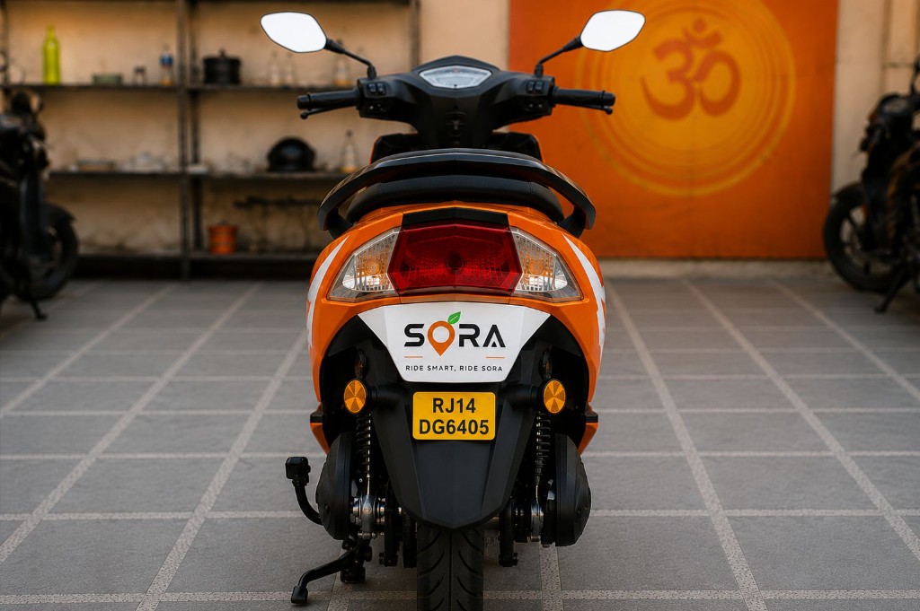 Sora Cabs electric scooter front view